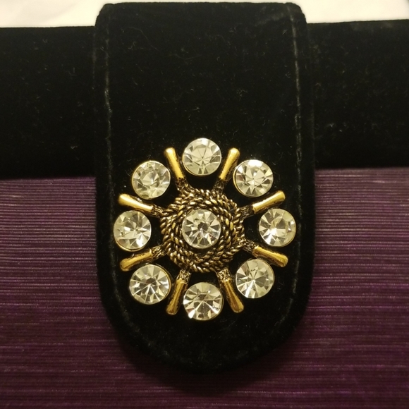 HENRI BENDEL PURPLE JEWELED SHOULDER BAG - Picture 4 of 7